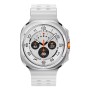 Samsung Galaxy Watch Ultra 3,81 cm (1.5") AMOLED 47 mm Digitale 480 x 480 Pixel Touch screen 4G Titanio, Bianco Wi-Fi GPS (satel (SM-L705FAW2EUB)