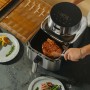 Cosori ICONIC Single Singolo 6,2 L Indipendente 1725 W Friggitrice ad aria calda Acciaio inox (CAF-SE601S-CEU)