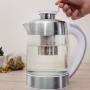 Cecotec ThermoSense 370 bollitore elettrico 1,7 L 2200 W Grigio, Acciaio inox, Trasparente, Bianco (1511)