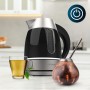 Cecotec Thermosense 400 VisionLight bollitore elettrico 1,7 L 2200 W Nero, Argento (1449)