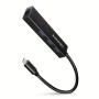 Axagon HMC-GL3A USB-C-Hub 3x USB-A Gbit-LAN schwarz Cablato USB 3.2 Gen 1 (3.1 Gen 1) Type-C Nero