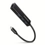 Axagon HMC-GL3A USB-C-Hub 3x USB-A Gbit-LAN schwarz Cablato USB 3.2 Gen 1 (3.1 Gen 1) Type-C Nero