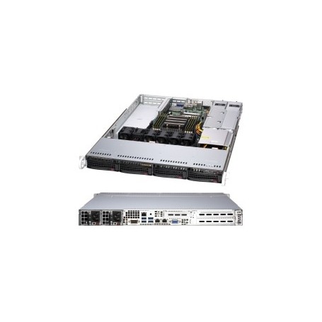 Supermicro AS-1014S-WTRT-EU sistema barebone per server Socket SP3 Rack (1U) Nero
