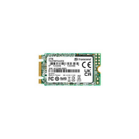 Transcend 425S 2 TB M.2 Serial ATA III 3D NAND (TS2TMTS425S)