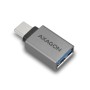 Axagon RUCM-AFA adattatore per inversione del genere dei cavi USB type C USB type A Metallico (RUCM-AFA)