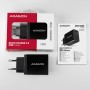 Axagon ACU-QC19 Caricabatterie per dispositivi mobili Nero Interno (ACU-QC19)