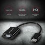 Axagon RVH-VGN cavo e adattatore video 0,17 m HDMI tipo A (Standard) VGA (D-Sub) Nero (RVH-VGN)