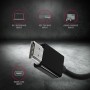 Axagon RVH-VGN cavo e adattatore video 0,17 m HDMI tipo A (Standard) VGA (D-Sub) Nero (RVH-VGN)