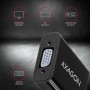 Axagon RVH-VGAN cavo e adattatore video 0,17 m HDMI tipo A (Standard) VGA (D-Sub) Nero (RVH-VGAN)