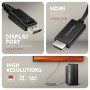 Axagon RVD-HI20C2 cavo e adattatore video 1,8 m DisplayPort HDMI Nero