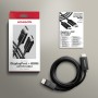 Axagon RVD-HI20C2 cavo e adattatore video 1,8 m DisplayPort HDMI Nero