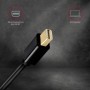 Axagon RVDM-HI14C2 Mini-DisplayPort zu HDMI Adapterkabel 4K/30 Hz 180 cm lang - Kabel - Digital/Display/Video 1,8 m Mini Display