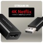 Axagon RVD-HI20N cavo e adattatore video 0,15 m DisplayPort HDMI Nero