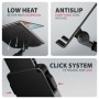 Axagon STND-LRB Laptop-Ständer, 360° drehbar, Doppelgelenk, verlängerbar Supporto per laptop e tablet Nero 43,9 cm (17.3")