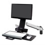 Ergotron StyleView Sit-Stand Combo Arm 61 cm (24") Alluminio (45-266-026)