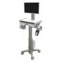 Ergotron CareFit Slim 2.0 Grigio, Bianco Universale Carrello multimediale (C50-3500-0)