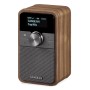 Sangean DDR-8 compacte houten DAB+ en FM radio met Bluetooth ontvangst, Vintage Walnut Personale Digitale Noce (A500551)