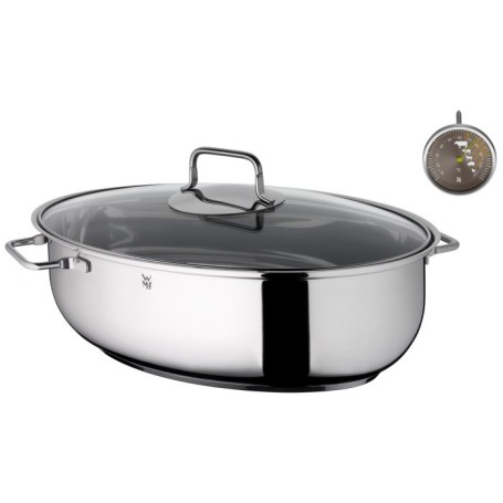 WMF 3201112122 padella Rotondo Acciaio inox