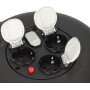 Brennenstuhl 1093900600 prolunghe e multiple 10 m 3 presa(e) AC Interno Nero