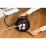 Brennenstuhl 1093900600 prolunghe e multiple 10 m 3 presa(e) AC Interno Nero