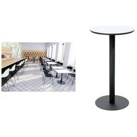 Paperflow Stehtisch MEZZO TRMRH60.01.13 rund 60cm weiß (TRMRH60.01.13)