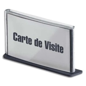 PaperFlow 60SCV.11 stand informativo e supporto per brochure Supporto per segnale Vetro, Polistirene (PS) Nero