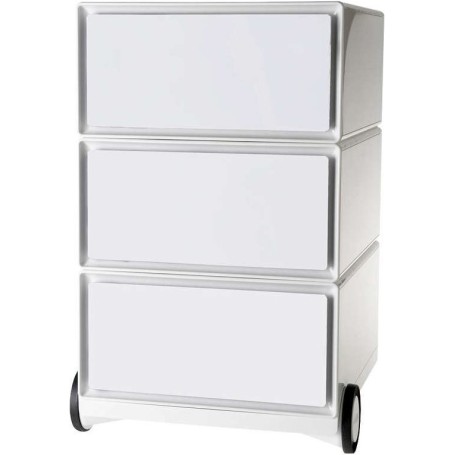 ROLLCONTAINER 3 SCHÜBE WEISS (EBGHX3.13)