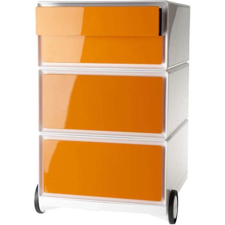 ROLLCONTAINER 4 SCHÜBE ORANGE (EBGHPH.05)