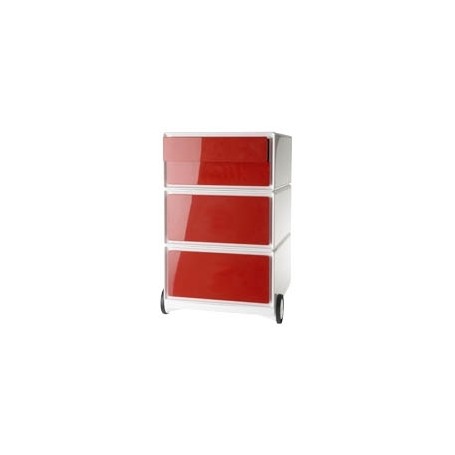 ROLLCONTAINER 4 SCHÜBE ROT (EBGHPH.18)