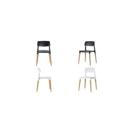 Besucherstuhl Glamwood 2er sz (CHGLAMX2.23.01)