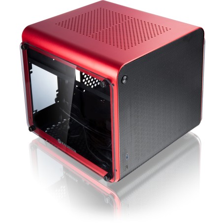 RAIJINTEK METIS EVO TGS Mini Tower Rosso (0R20B00164)