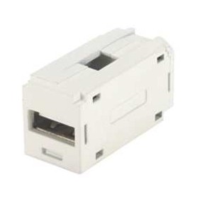Panduit CMUSBAAIW adattatore per inversione del genere dei cavi USB 2.0 A Bianco