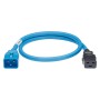 Panduit LPCB06-X cavo di alimentazione Blu 0,6 m Accoppiatore C20 Accoppiatore C19