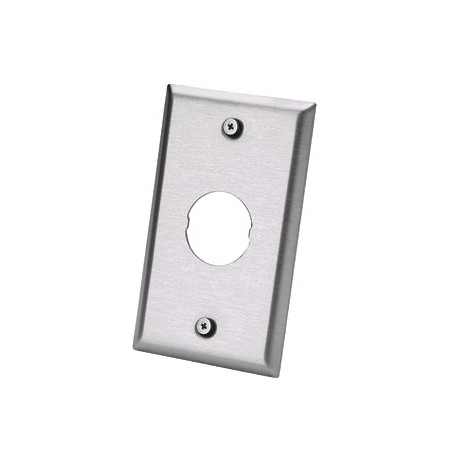 Panduit IAEFP1 Placca copripresa e copri interruttori Acciaio inox