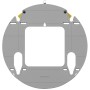 Microsoft STPM1WALLMT Supporto TV a parete 127 cm (50") Grigio (STPM1WALLMT)