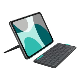 Logitech Flip Folio QWERTZ Svizzere Bluetooth Grafite (920-013398)
