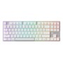 CHERRY MX 8.2 Pro TMR Wireless tastiera Gaming USB + RF Wireless + Bluetooth QWERTY US International Argento, Bianco (G8E-3885HACAUS-0)