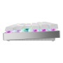 CHERRY MX 8.2 Pro TMR Wireless tastiera Gaming USB + RF Wireless + Bluetooth QWERTY US International Argento, Bianco (G8E-3885HACAUS-0)