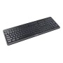 CHERRY Stream desktop ultimate tastiera Mouse incluso Casa/ufficio USB + RF Wireless + Bluetooth QWERTY Inglese Nero (JD-8570US-2)