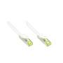 Alcasa 8070R-003W cavo di rete Bianco 0,25 m Cat7 S/FTP (S-STP) (8070R-003W)