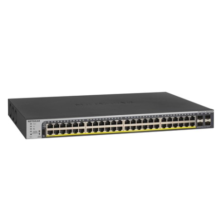 NETGEAR GS752TPP Gestito L2/L3/L4 Gigabit Ethernet (10/100/1000) Supporto Power over Ethernet (PoE) 1U Nero (GS752TPP-100EUS)