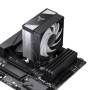 Jonsbo CR-1000 V2 PRO ARGB Black Processore Raffreddatore d'aria 12 cm Nero 1 pz