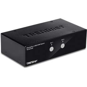 Trendnet TK-241DP switch per keyboard-video-mouse (kvm) Nero
