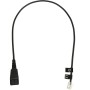 Jabra 8800-00-01 cavo telefonico 0,5 m Nero (8800-00-01)
