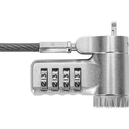 Targus DEFCON Ultimate - Sicherheitskabelschloss - universal fortlaufend - Silber - 2 m (Packung mit 25) (ASP96GLX)