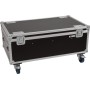 ROADINGER Flightcase 8x LED IP PAR 7x8W QCL/7x9W SCL mit Rollen (31005199)