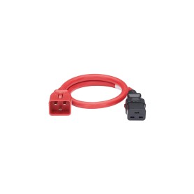 Panduit LPCB04-X cavo di alimentazione Rosso 2,4 m IEC C20 IEC C19