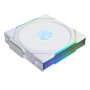Lian Li Uni Fan TL120 LCD Reverse Blade Wireless Case per computer Ventilatore 12 cm Bianco 1 pz (12RTLLCD1W1W)