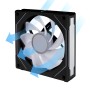 Lian Li UF-RSLIN120-1B sistema di raffreddamento per computer Case per computer Ventilatore 12 cm Nero 1 pz (12RSLIN1W1B)