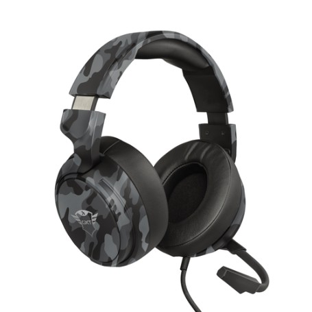 Trust GXT 433 Pylo Auricolare Cablato A Padiglione Gaming Nero, Grigio (23939)